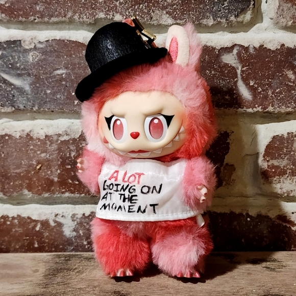 Pop Mart Custom Red Eras Tour Labubu - Picture 1 of 12